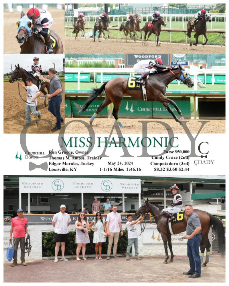 Miss Harmonic - 05-24-24 R04 Cd Churchill Downs
