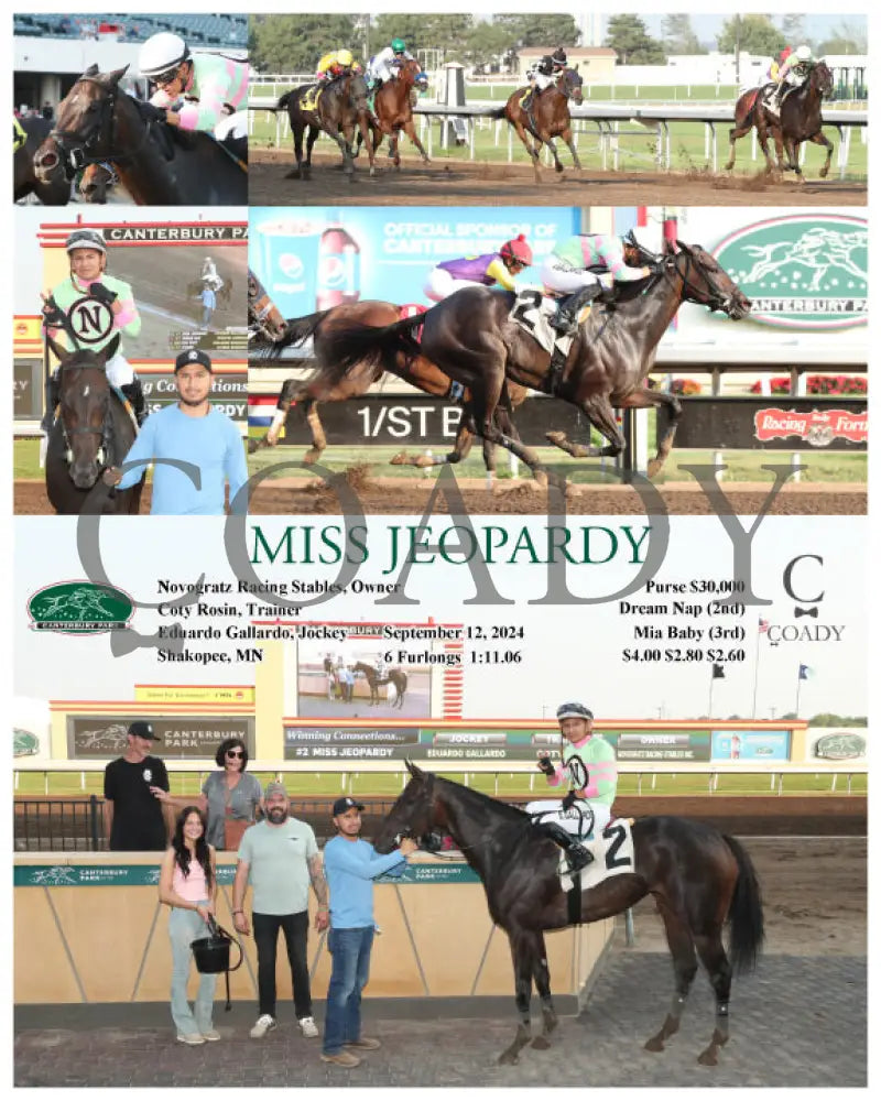 Miss Jeopardy - 09-12-24 R02 Cby Kentucky Downs