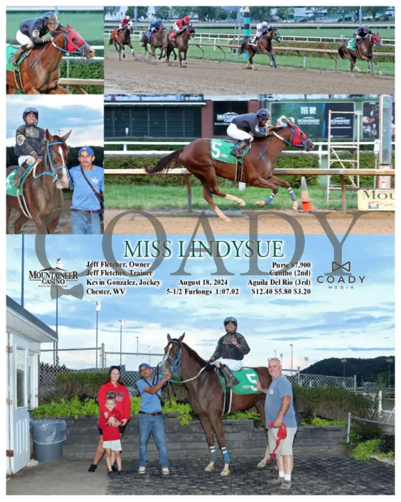 Miss Lindysue - 08-18-24 R03 Mnr Mountaineer Park