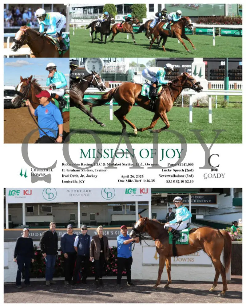 MISSION OF JOY - 042625 - Race 02 - CD Churchill Downs