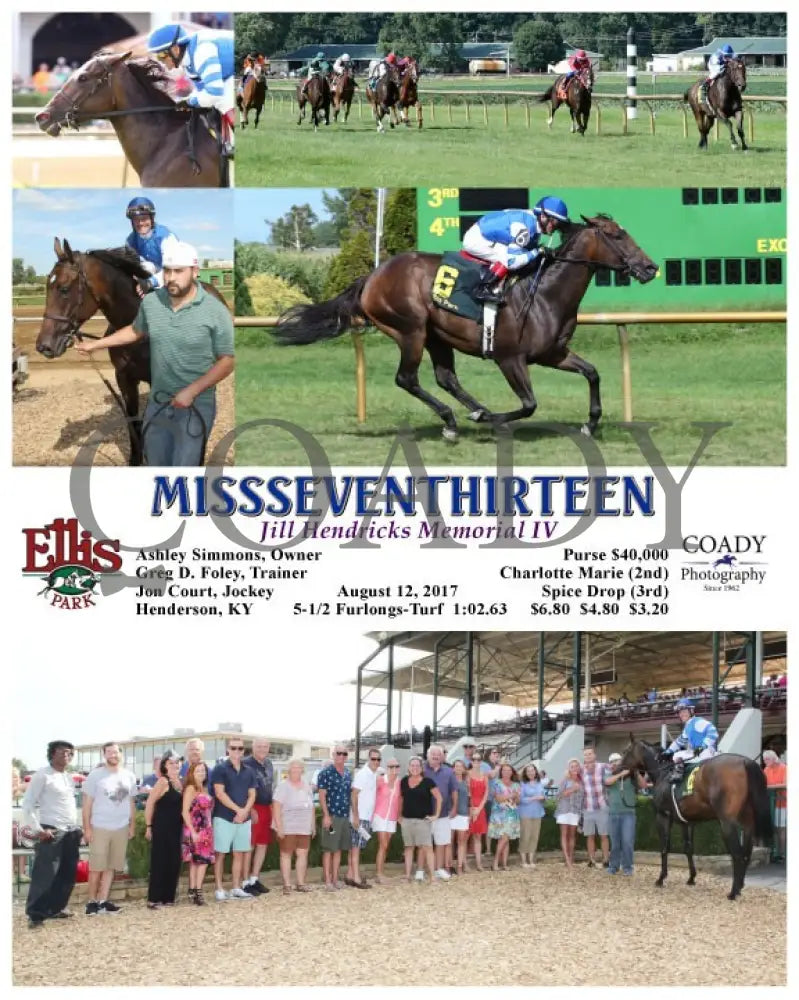 Missseventhirteen - 081217 Race 07 Elp Ellis Park