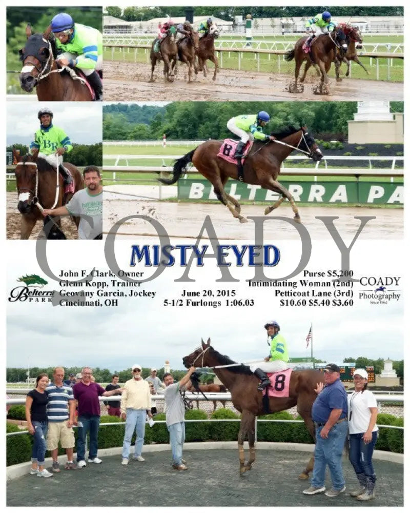 Misty Eyed - 062015 Race 07 Btp Belterra Park