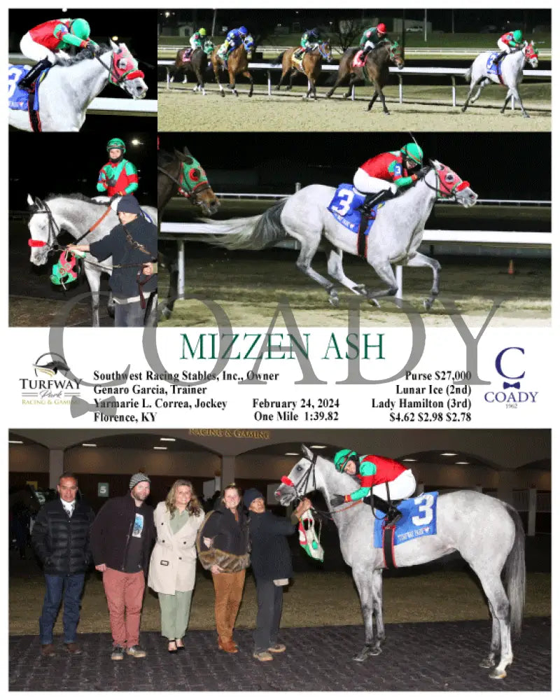 Mizzen Ash - 02-24-24 R04 Tp Turfway Park