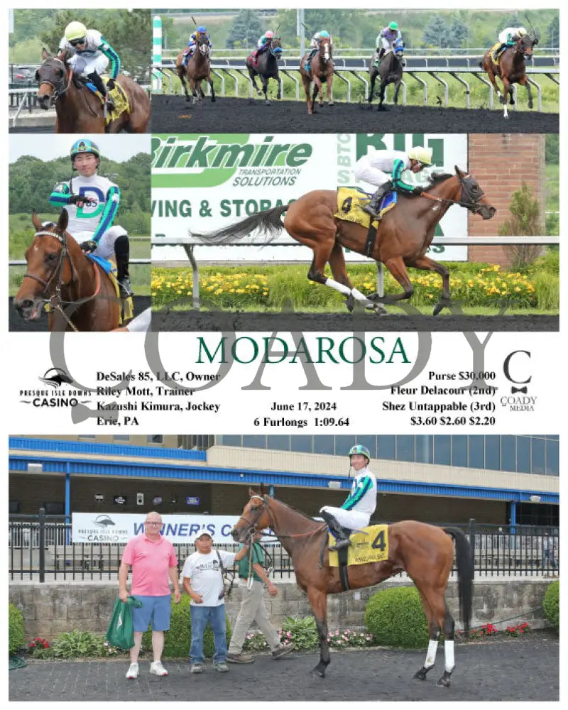 Modarosa - 06-17-24 R04 Pid Presque Isle Downs
