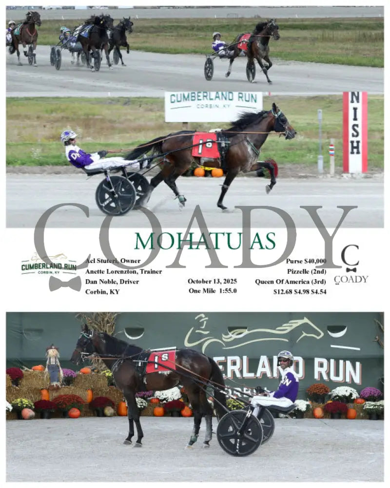 MOHATU AS - 101325 - Race 06 - CMR Presque Isle Downs