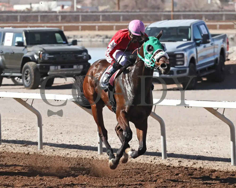 MOJICA - Red Hedeman Mile - 22nd Running - 02-16-25 - R06 - Sunland Park - Finish 2 (Copy) Turfway Park