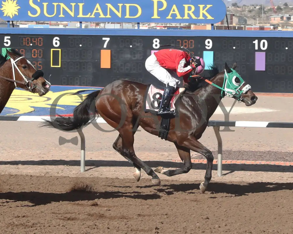MOJICA - Red Hedeman Mile - 22nd Running - 02-16-25 - R06 - Sunland Park - Finish 2 Turfway Park