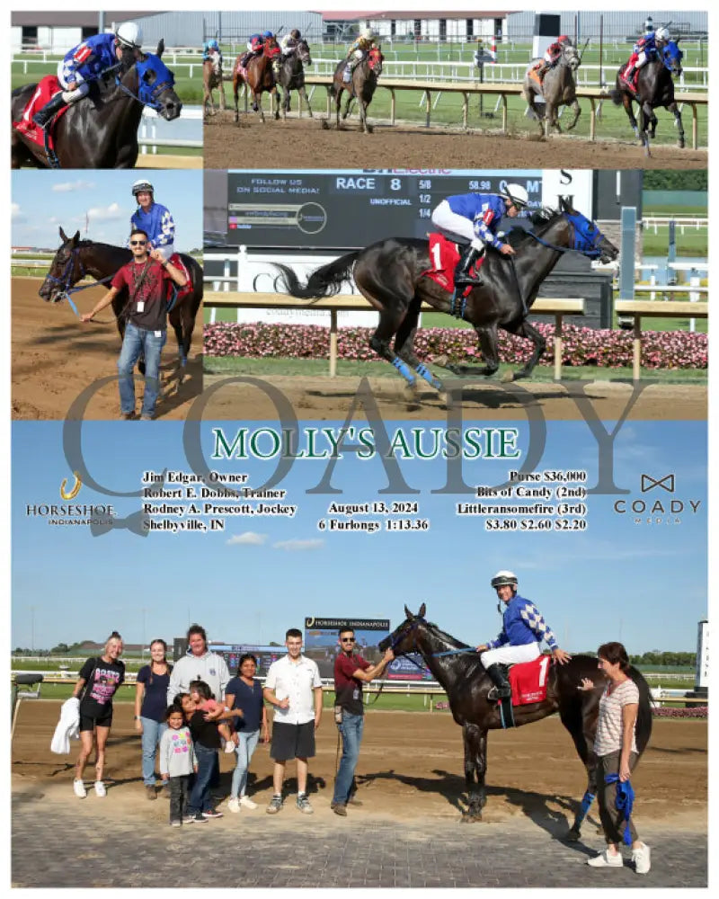 Molly’s Aussie - 08-13-24 R08 Ind Indiana Grand