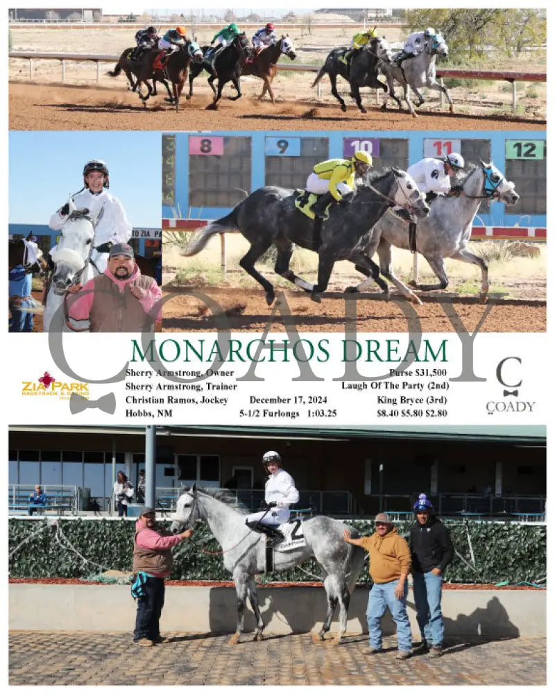 Monarchos Dream - 12-17-24 R01 Zia Zia Park