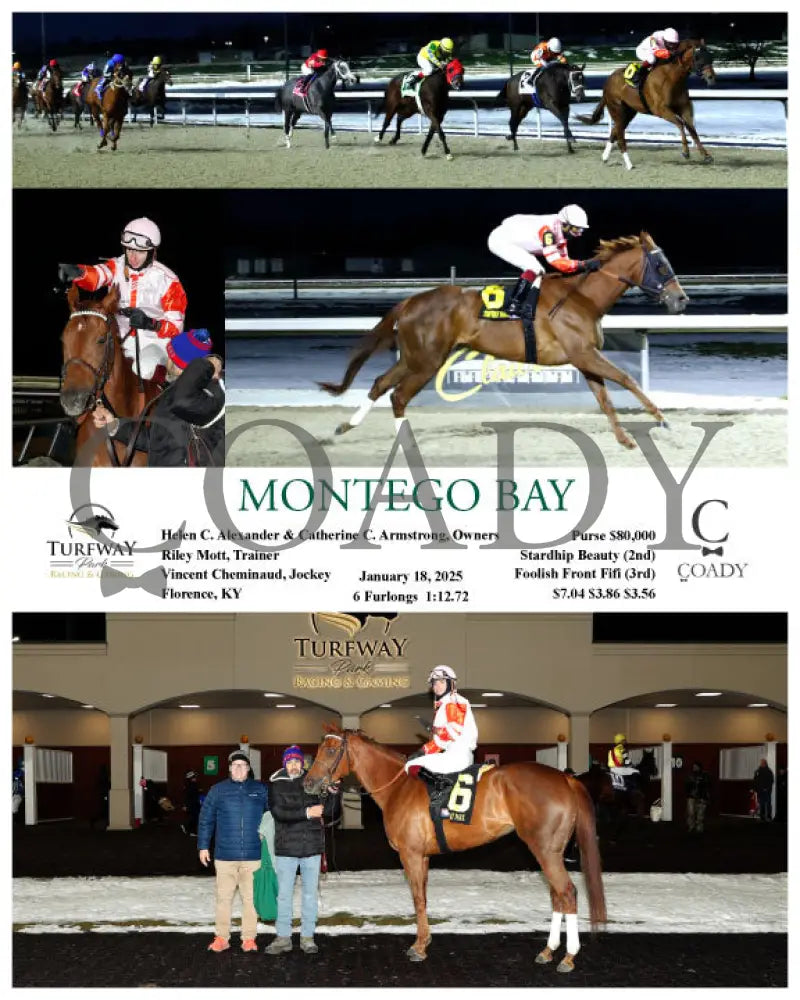 Montego Bay - 011825 Race 01 Tp Turfway Park