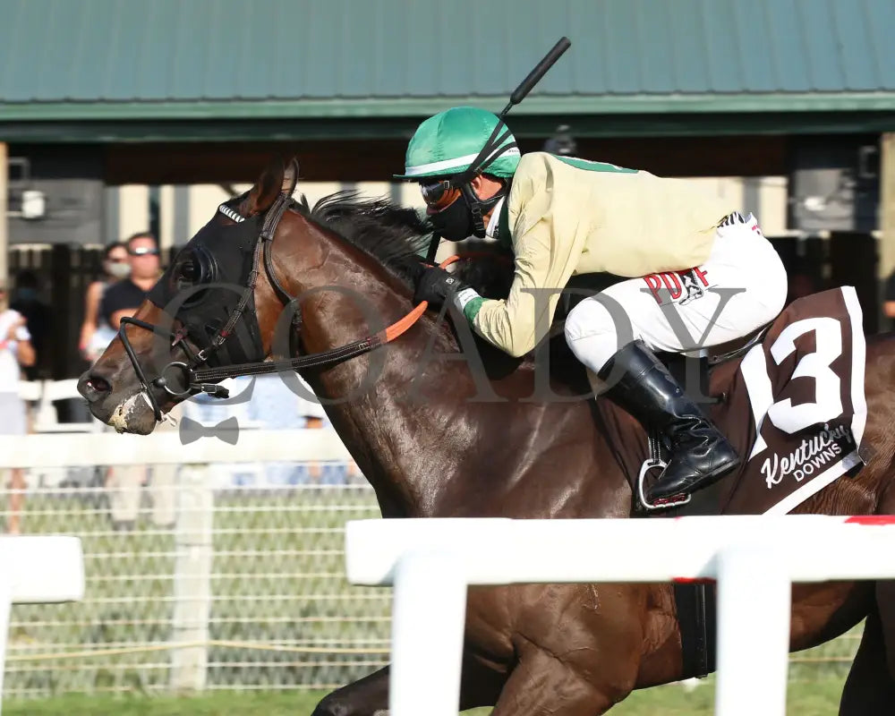 Moon Over Miami - Gun Runner Dueling Grounds Derby 7Th Running 09-10-20 R09 Kd Inside Finish 01