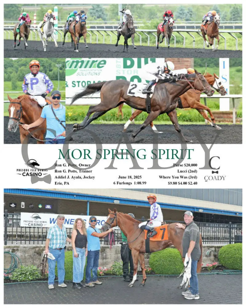 MOR SPRING SPIRIT - 06-18-25 - R07 - PID Presque Isle Downs