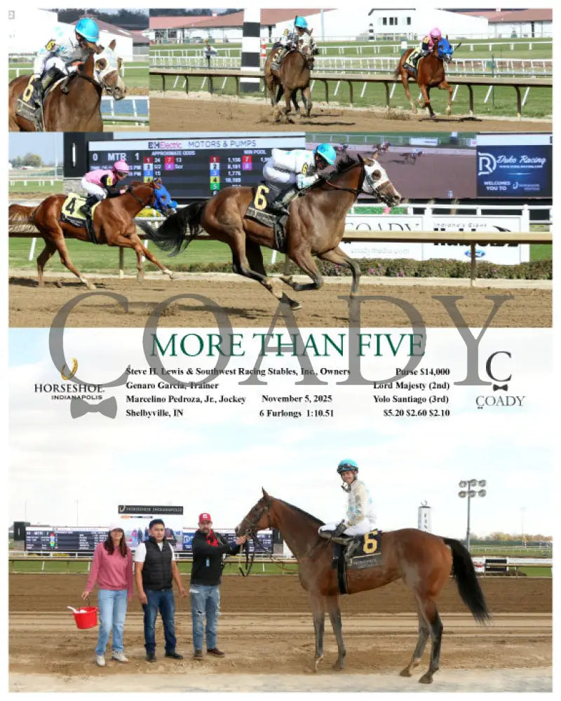 MORE THAN FIVE - 11-05-25 - R01 - IND Indiana Grand