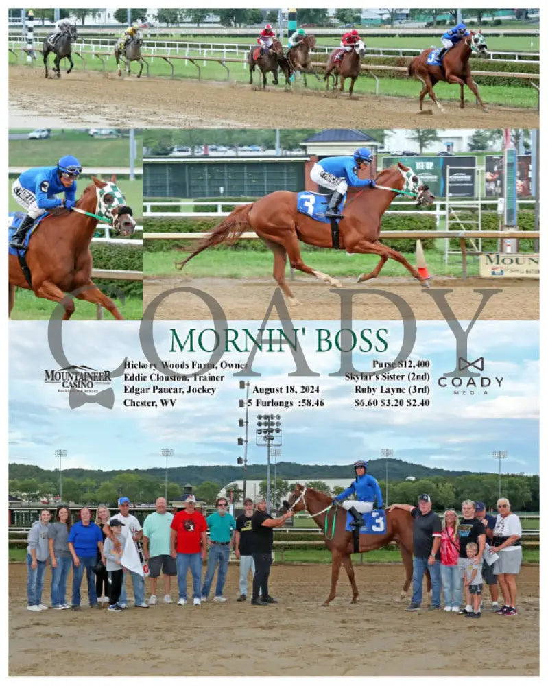 Mornin’ Boss - 08-18-24 R01 Mnr Mountaineer Park
