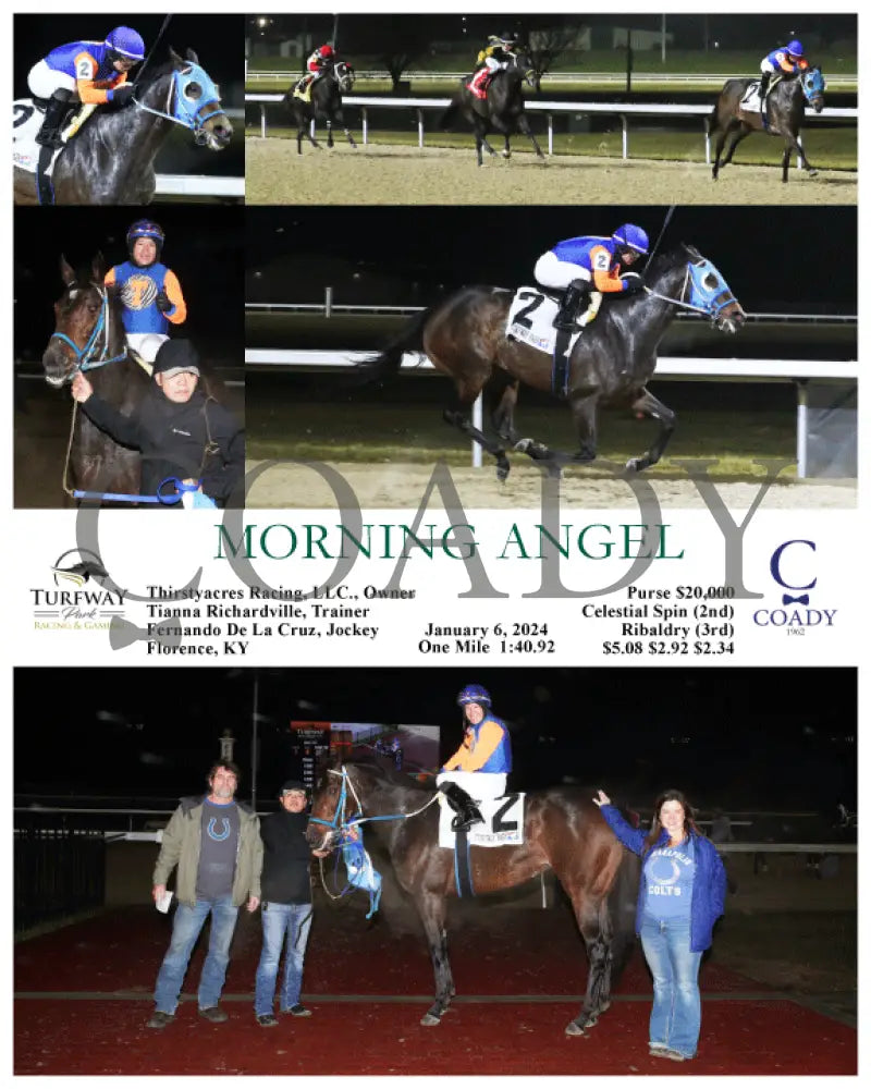 Morning Angel - 01-06-24 R01 Tp Turfway Park