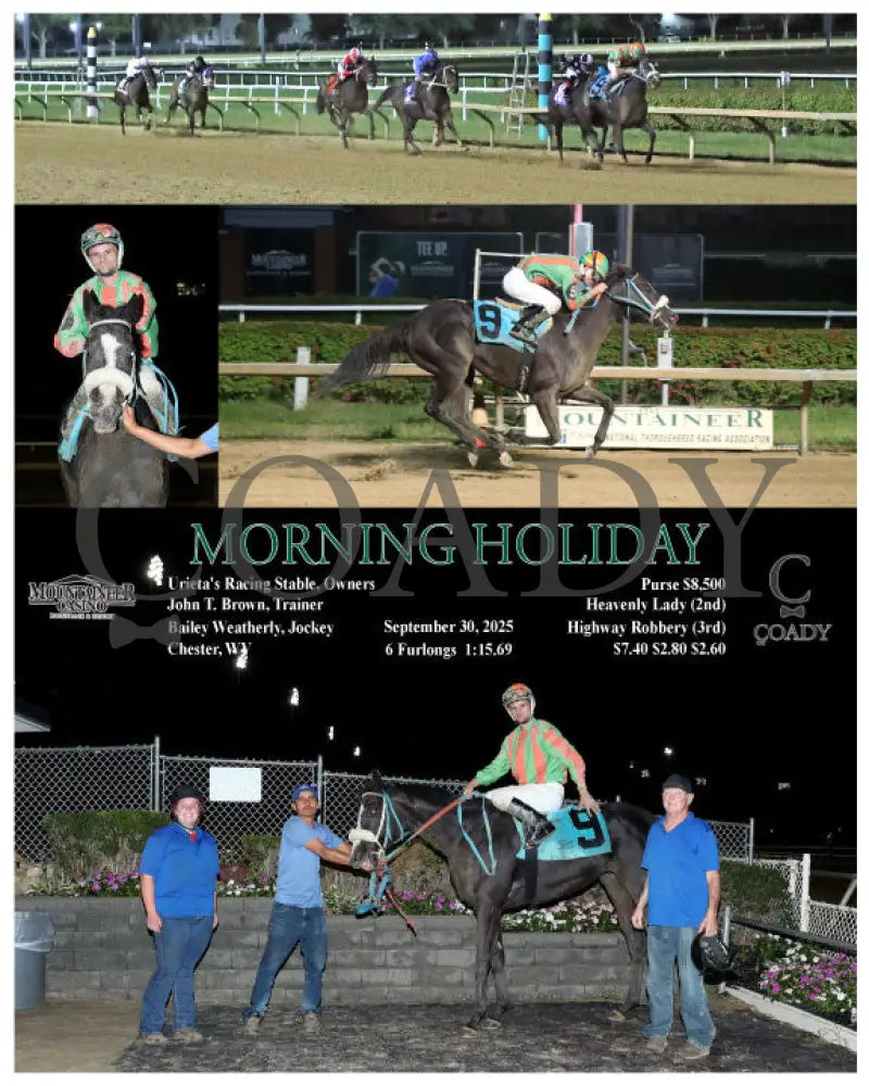 MORNING HOLIDAY - 09-30-25 - R08 - MNR Mountaineer Park