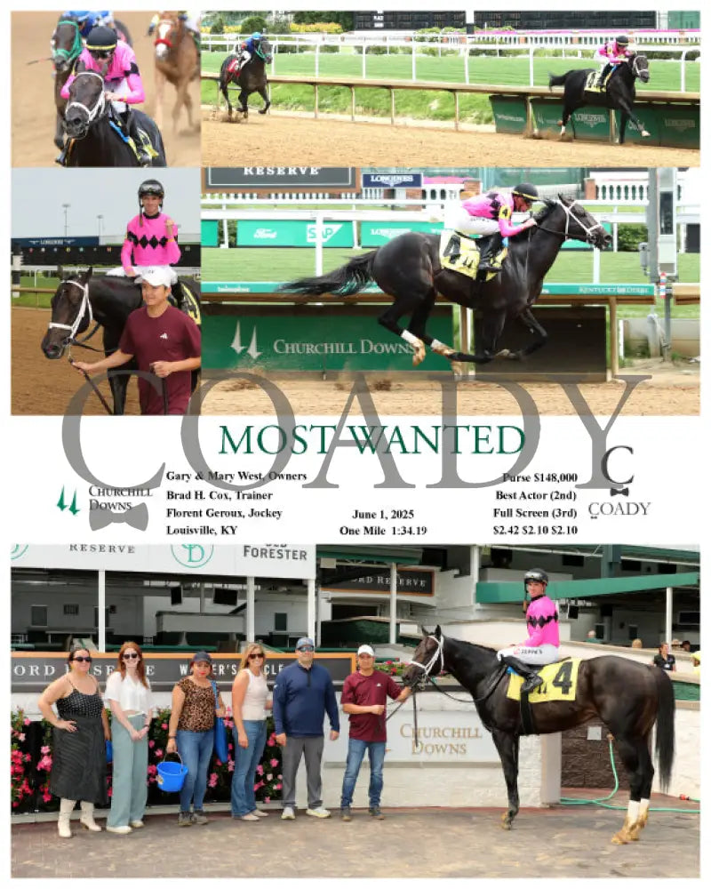 MOST WANTED - 06-01-25 - R07 - CD Churchill Downs