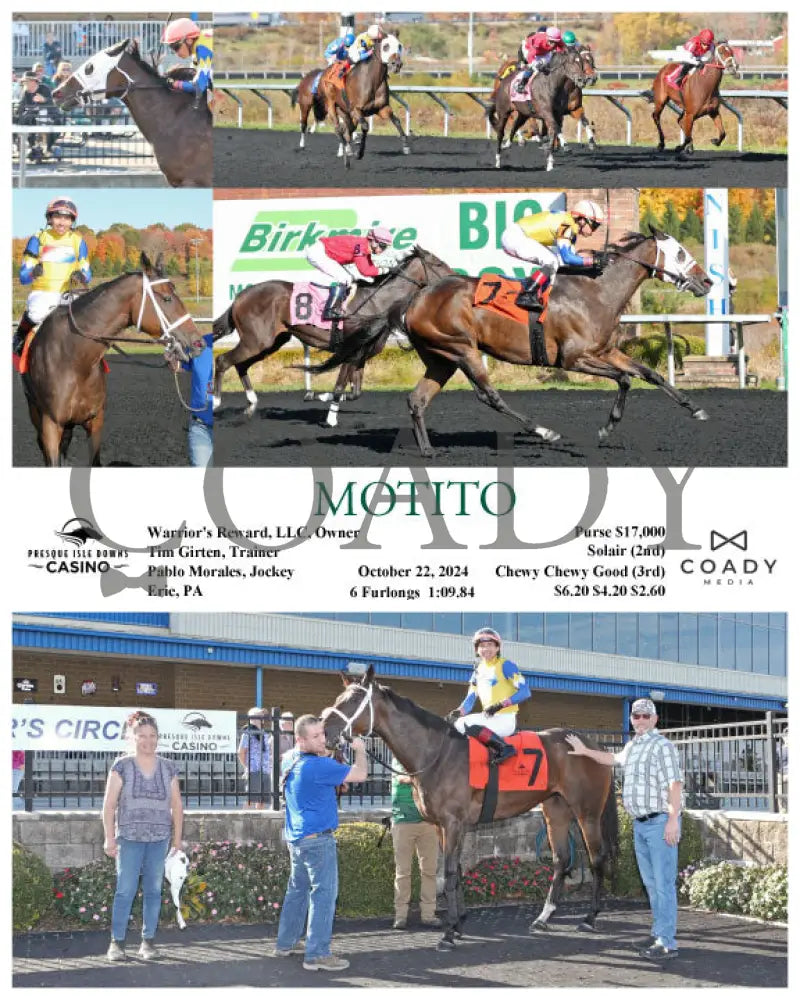 Motito - 10-22-24 R02 Pid Presque Isle Downs