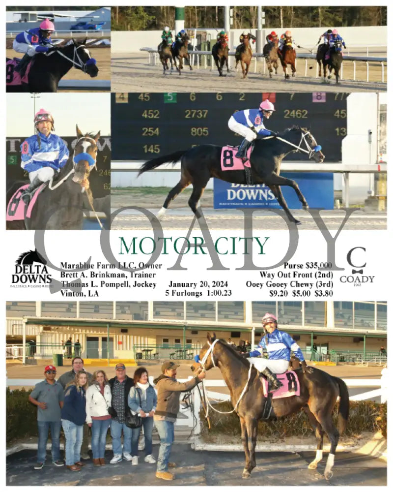 Motor City - 01-20-24 R01 Ded Delta Downs