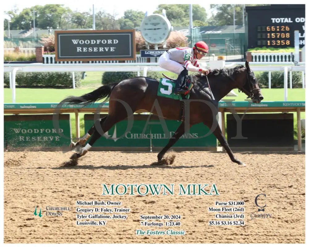 Motown Mika - 09-20-24 R05 Cd Action Churchill Downs