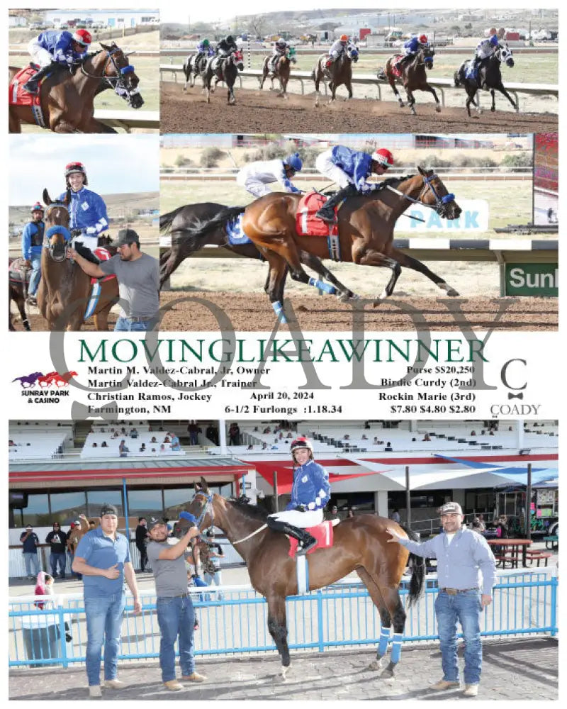 Movinglikeawinner - 04 - 20 - 24 R11 Srp Sunray Park