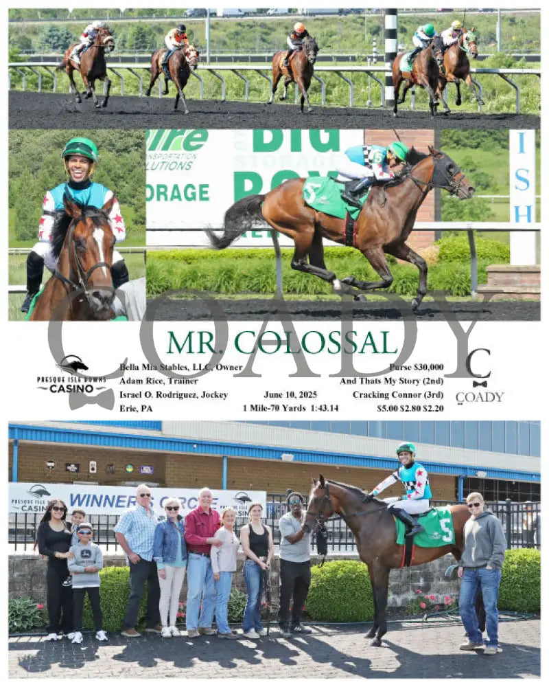 MR. COLOSSAL - 06-10-25 - R03 - PID Presque Isle Downs