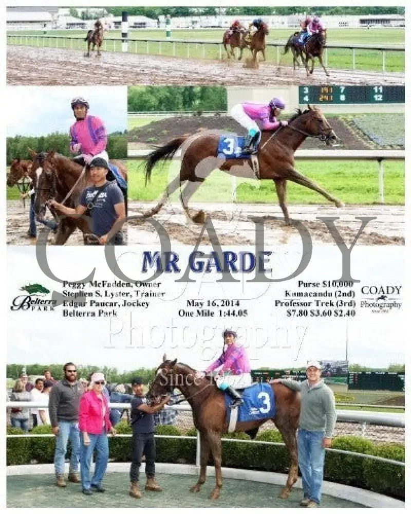 Mr Garde - 051614 Race 03 Btp Belterra Park