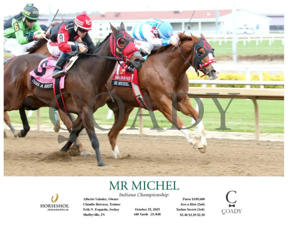 MR MICHEL - Indiana Championship - 10-25-25 - R11 - IND - Action Indiana Grand