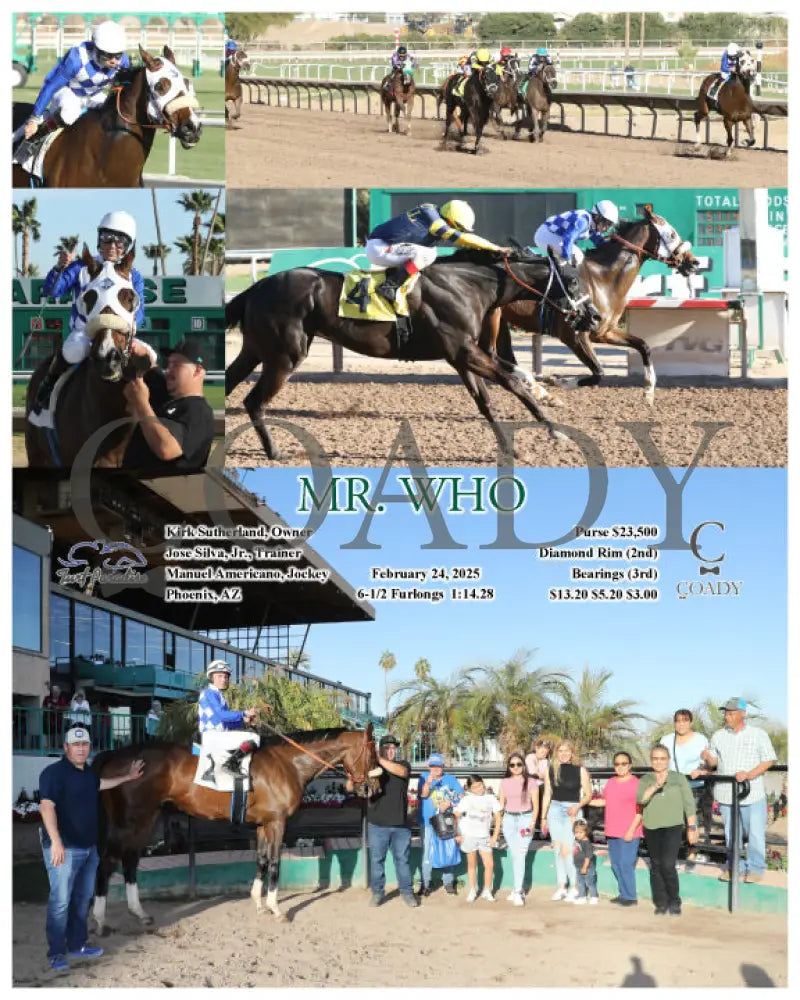 MR. WHO - 02-24-25 - R08 - TUP Turf Paradise