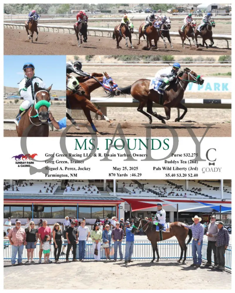 MS. POUNDS - 05-25-25 - R04 - SRP SunRay Park