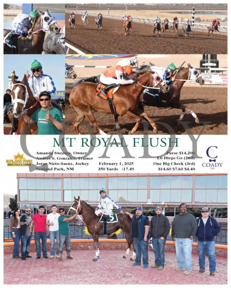 Mt Royal Flush - 02-01-25 R08 Sun Turfway Park
