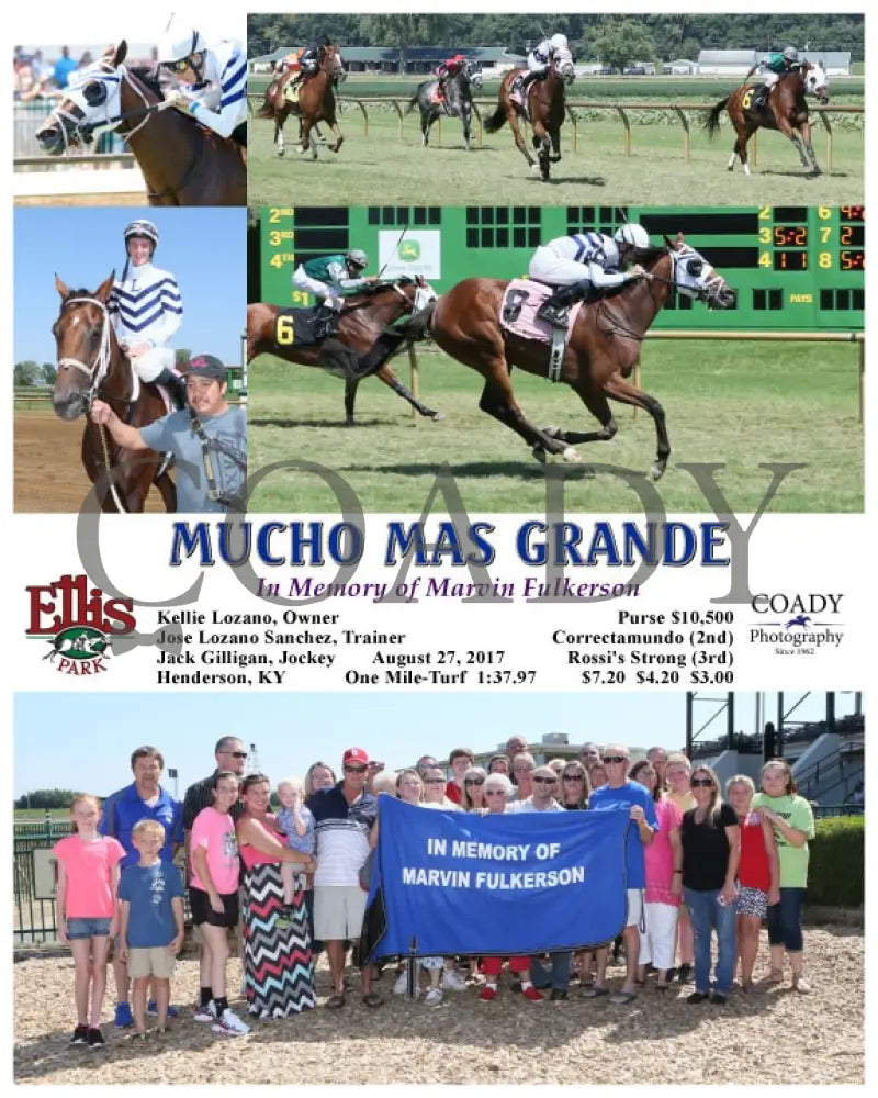 MUCHO MAS GRANDE - 082717 - Race 04 - ELP - G - Coady Media - Kurtis Coady Photography