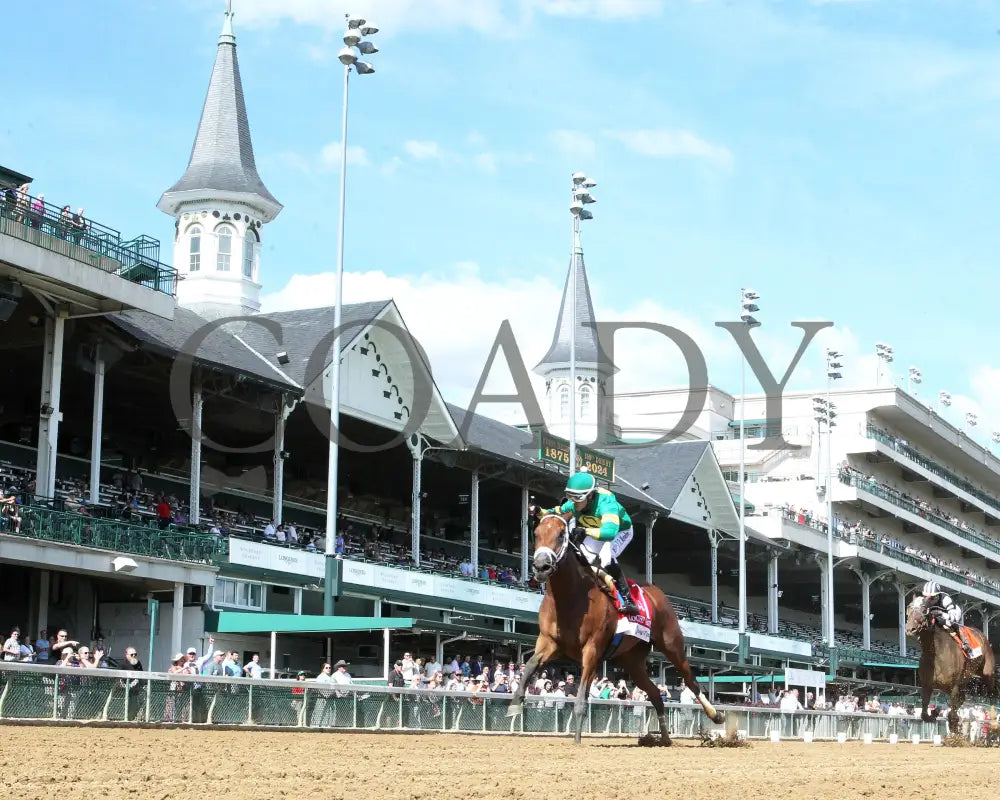 Musical Mischief - The Fasig-Tipton Locust Grove G2 09-14-24 R07 Cd Under Rail 01 Churchill Downs
