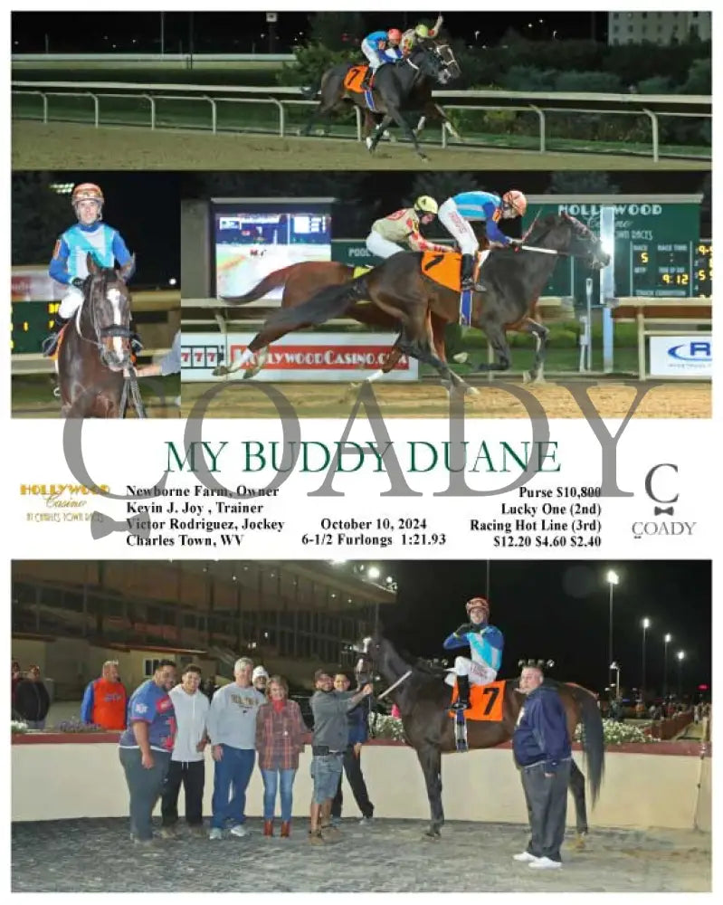 My Buddy Duane - 10-10-24 R05 Ct Hollywood Casino At Charles Town Races
