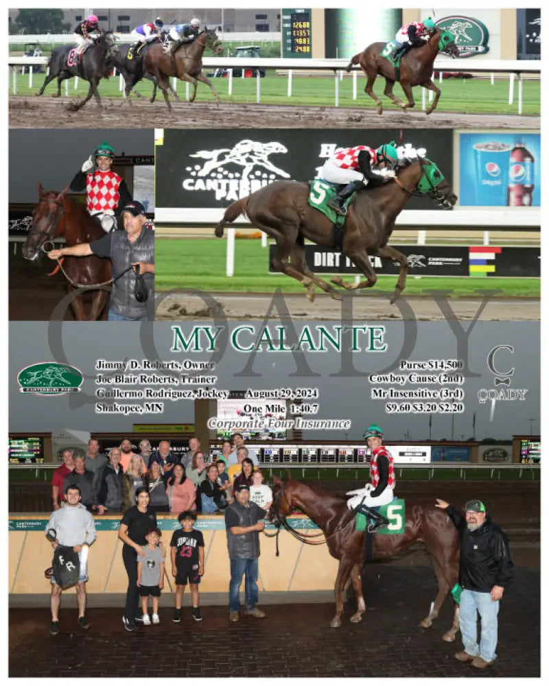 My Calante - 08-29-24 R03 Cby Canterbury Park
