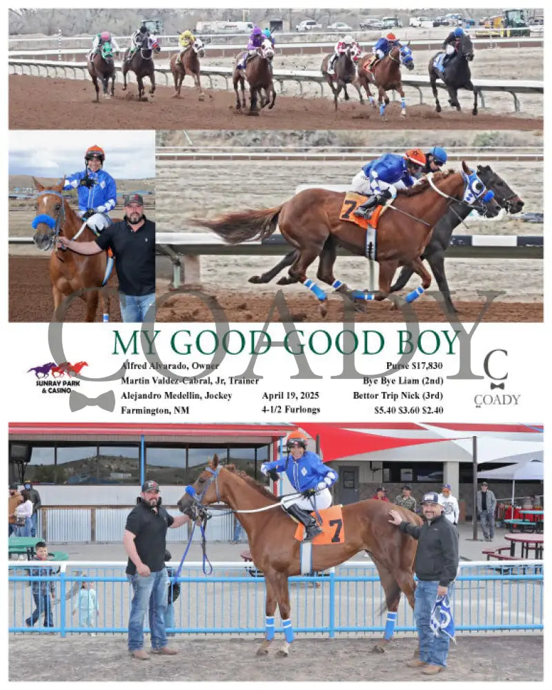 MY GOOD GOOD BOY - 04-19-25 - R08 - SRP SunRay Park
