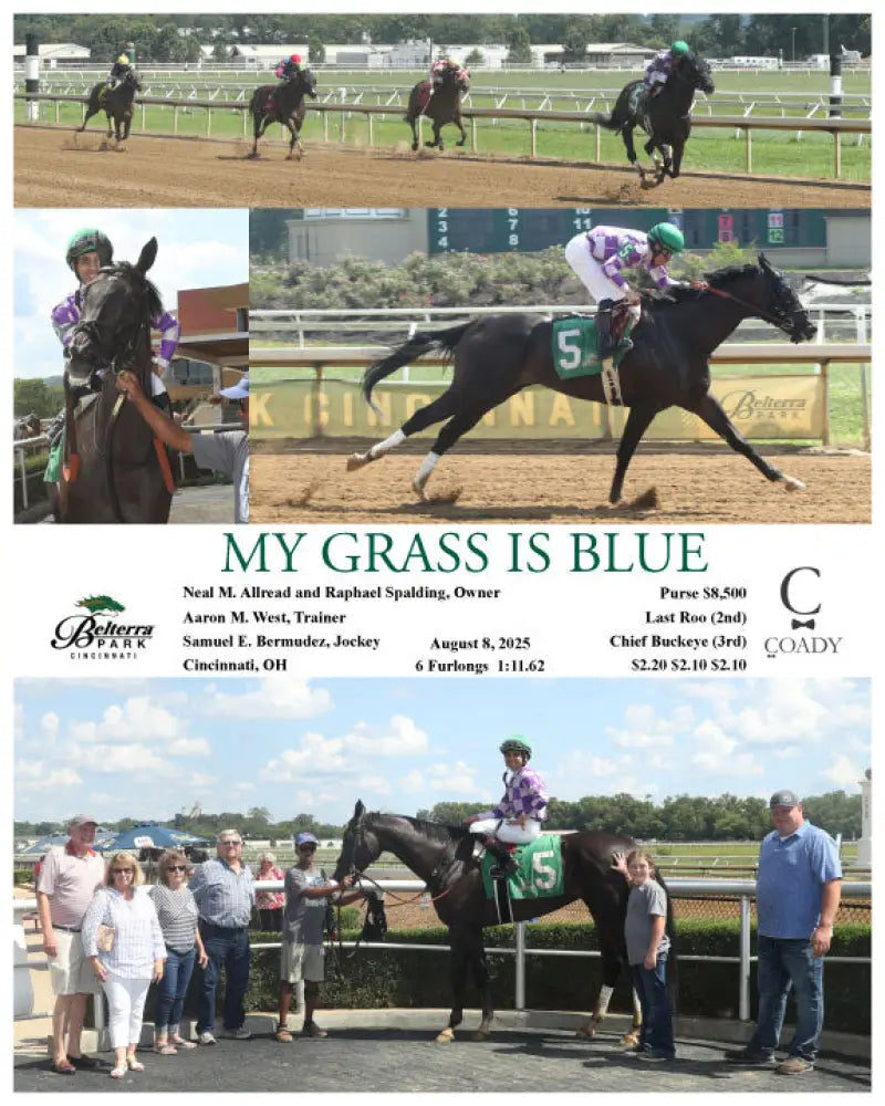 MY GRASS IS BLUE - 080825 - Race 07 - BTP Indiana Grand