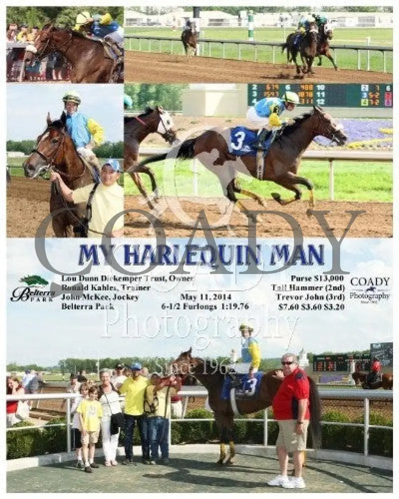 My Harlequin Man - 051114 Race 08 Btp Belterra Park