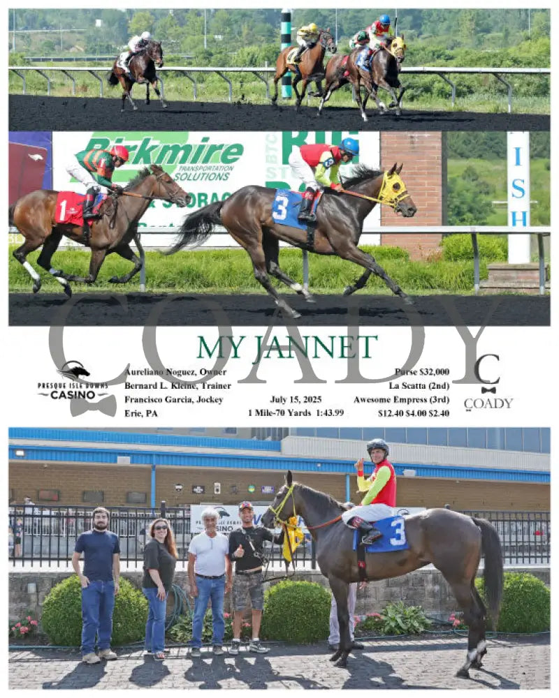 MY JANNET - 07-15-25 - R03 - PID Presque Isle Downs