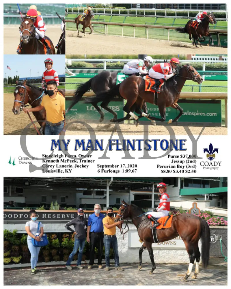 My Man Flintstone - 09-17-20 R07 Cd Churchill Downs