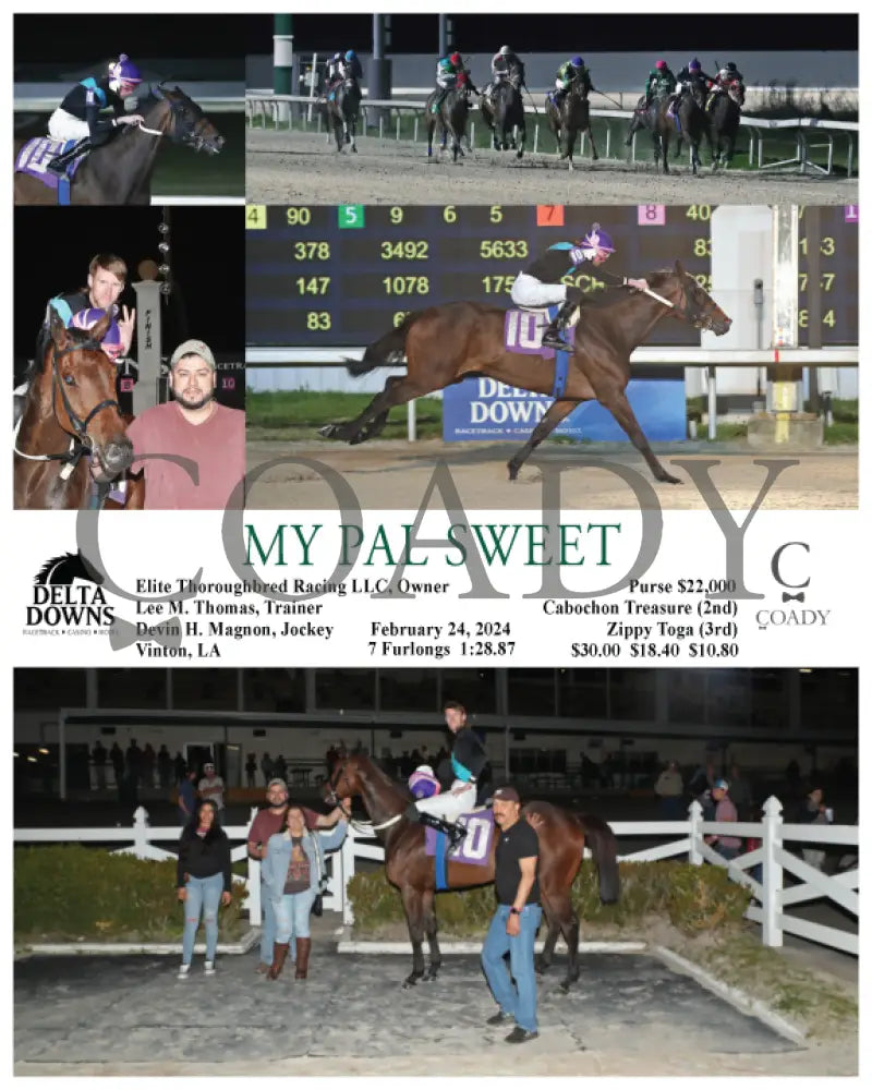 My Pal Sweet - 02 - 24 - 24 R07 Ded Delta Downs