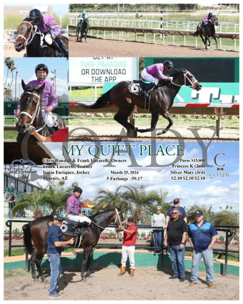 My Quiet Place - 03 - 25 - 24 R04 Tup Turf Paradise
