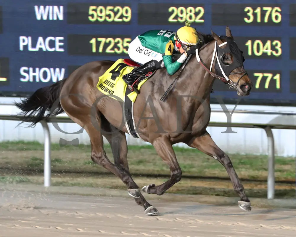 Myfriendsawinner - La Bred Premier Bon Temps Starter 02-03-24 R05 Delta Downs Finish