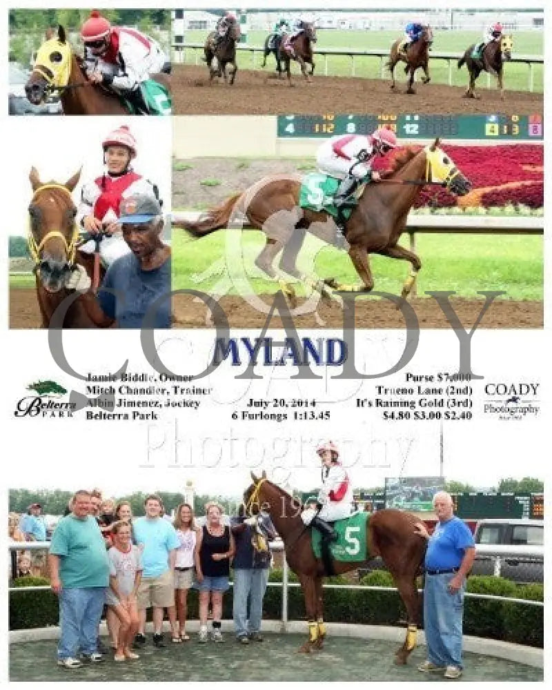 Myland - 072014 Race 01 Btp Belterra Park