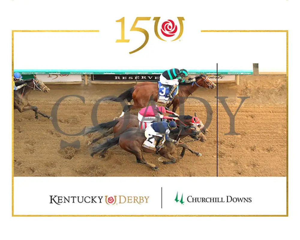 Mystik Dan - 150Th Kentucky Derby Photo Finish Churchill Downs