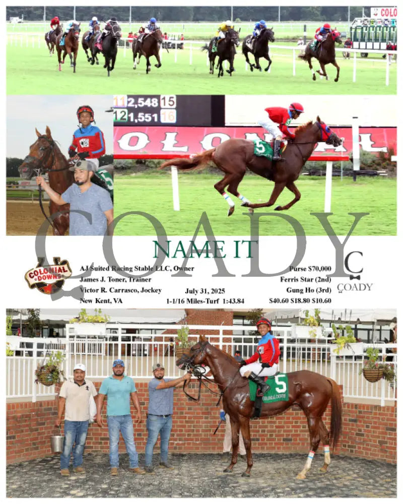 NAME IT - 07-31-25 - R09 - CNL Colonial Downs