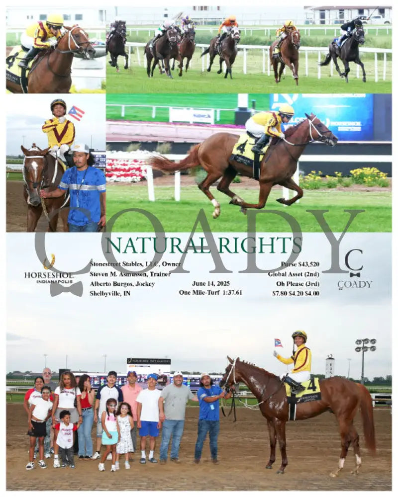 NATURAL RIGHTS - 06-14-25 - R07 - IND Indiana Grand