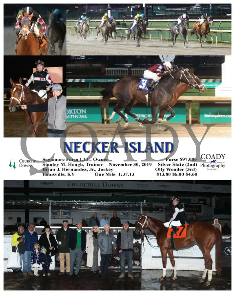 Necker Island - 11-30-19 R10 Cd Churchill Downs