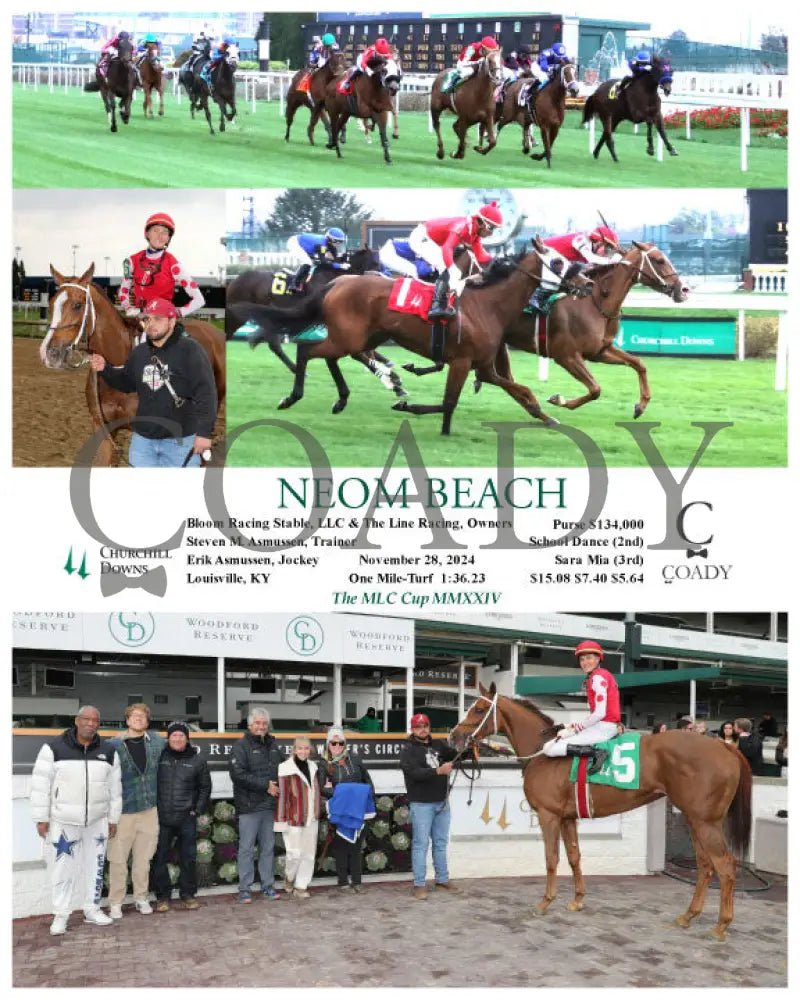 Neom Beach - 11-28-24 R06 Cd Churchill Downs