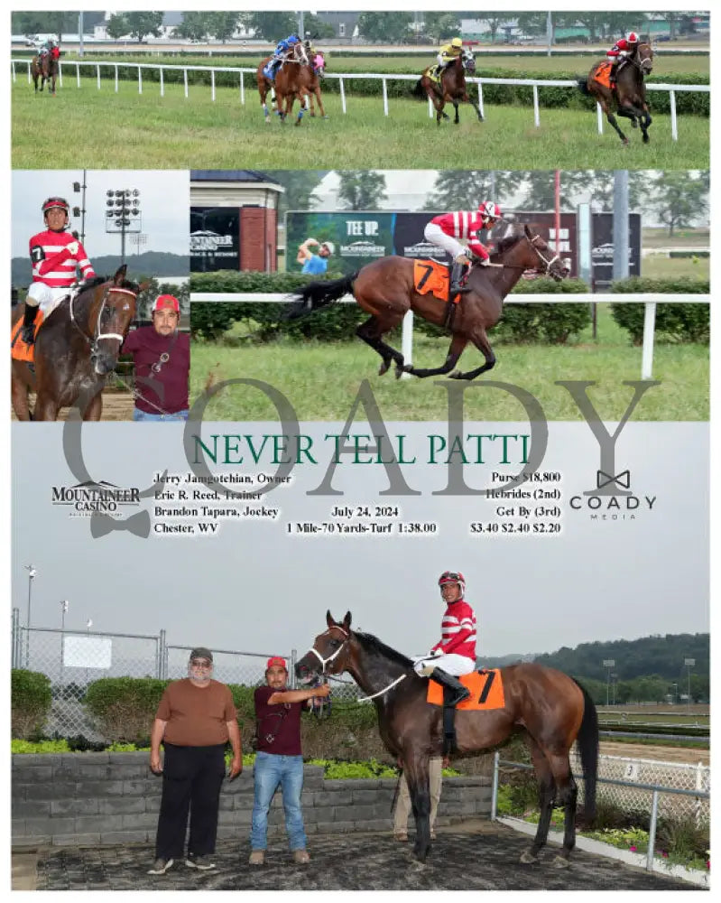 Never Tell Patti - 07-24-24 R01 Mnr Mountaineer Park